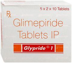Glypride 1 Tablet 10 Glypride 1 Tablet 10